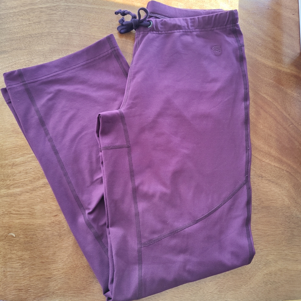 Mountain Hardware M Purple Technical Hiking Jogger Pants